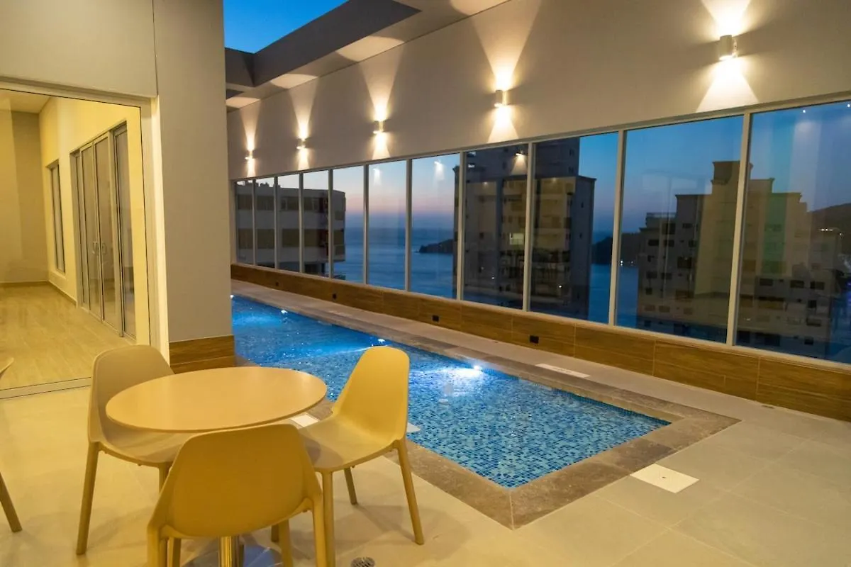 Apartment Vista Al Mar! Rodadero Zona Exclusiva - 2Hab Suite Santa Marta  Kolumbien